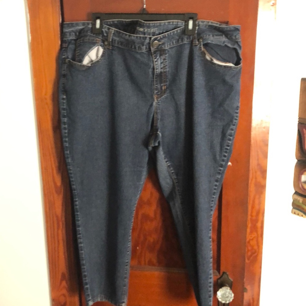 24 avenue denim cropped pants